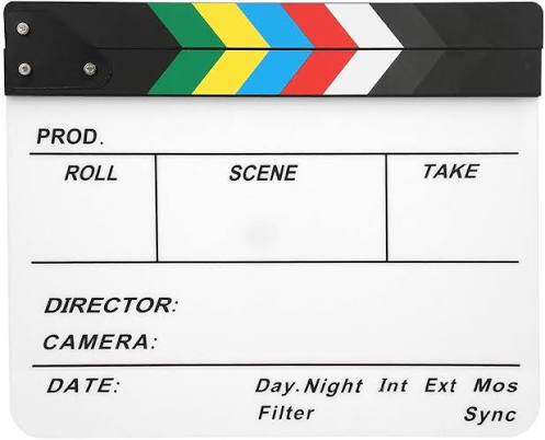 Film clapperboard