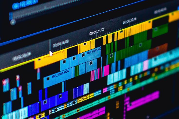 Video editing timeline